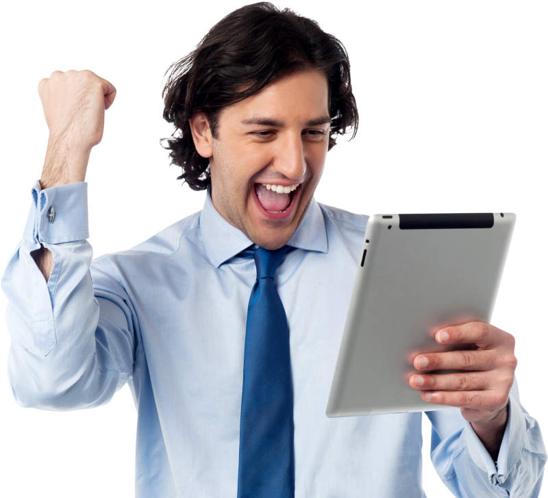 Hombre felix con legicol